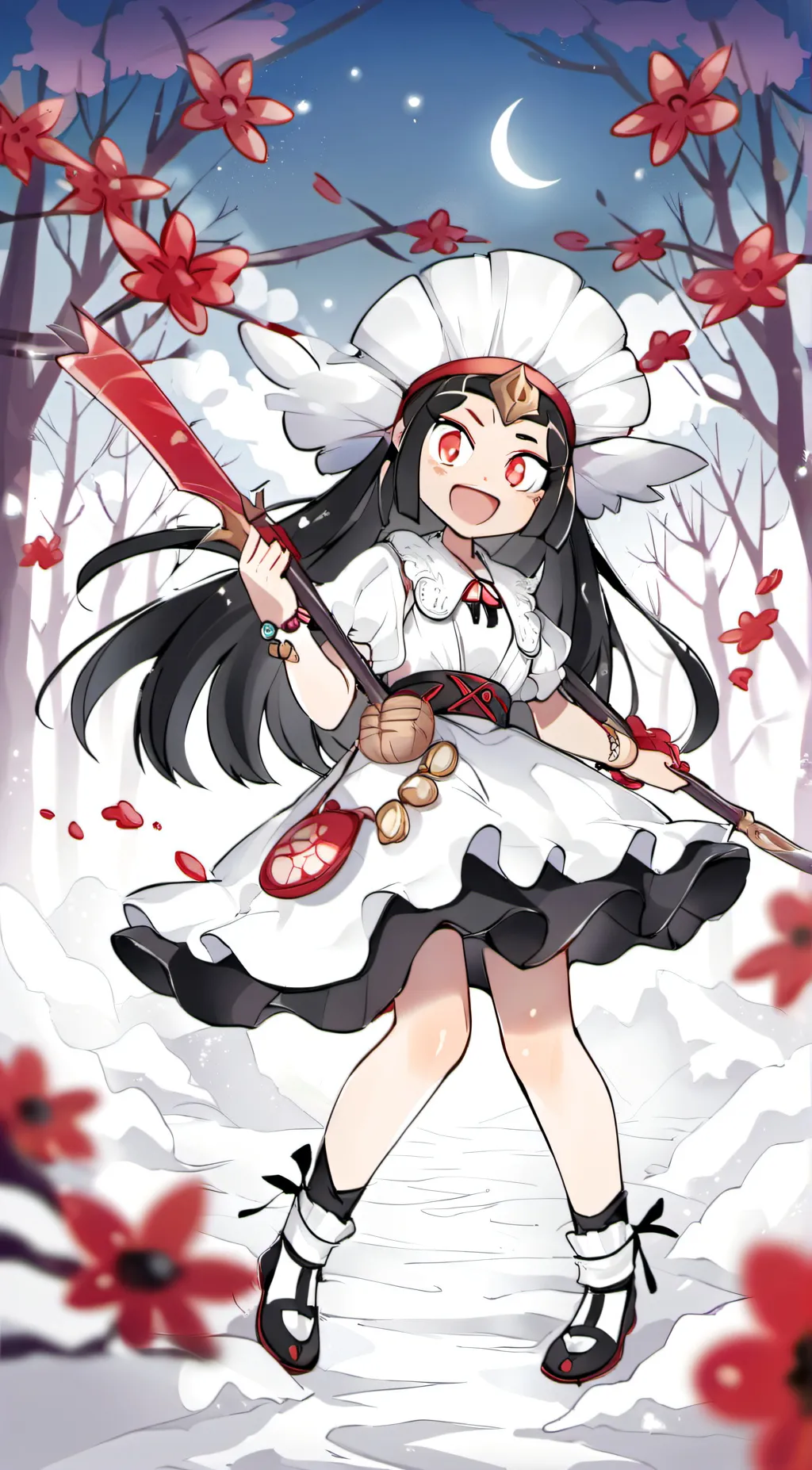 ai character: Pretty lil physco background