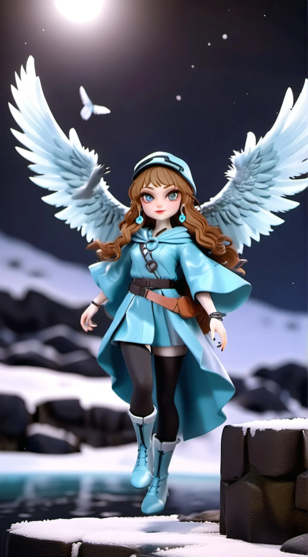 ai character: lily background