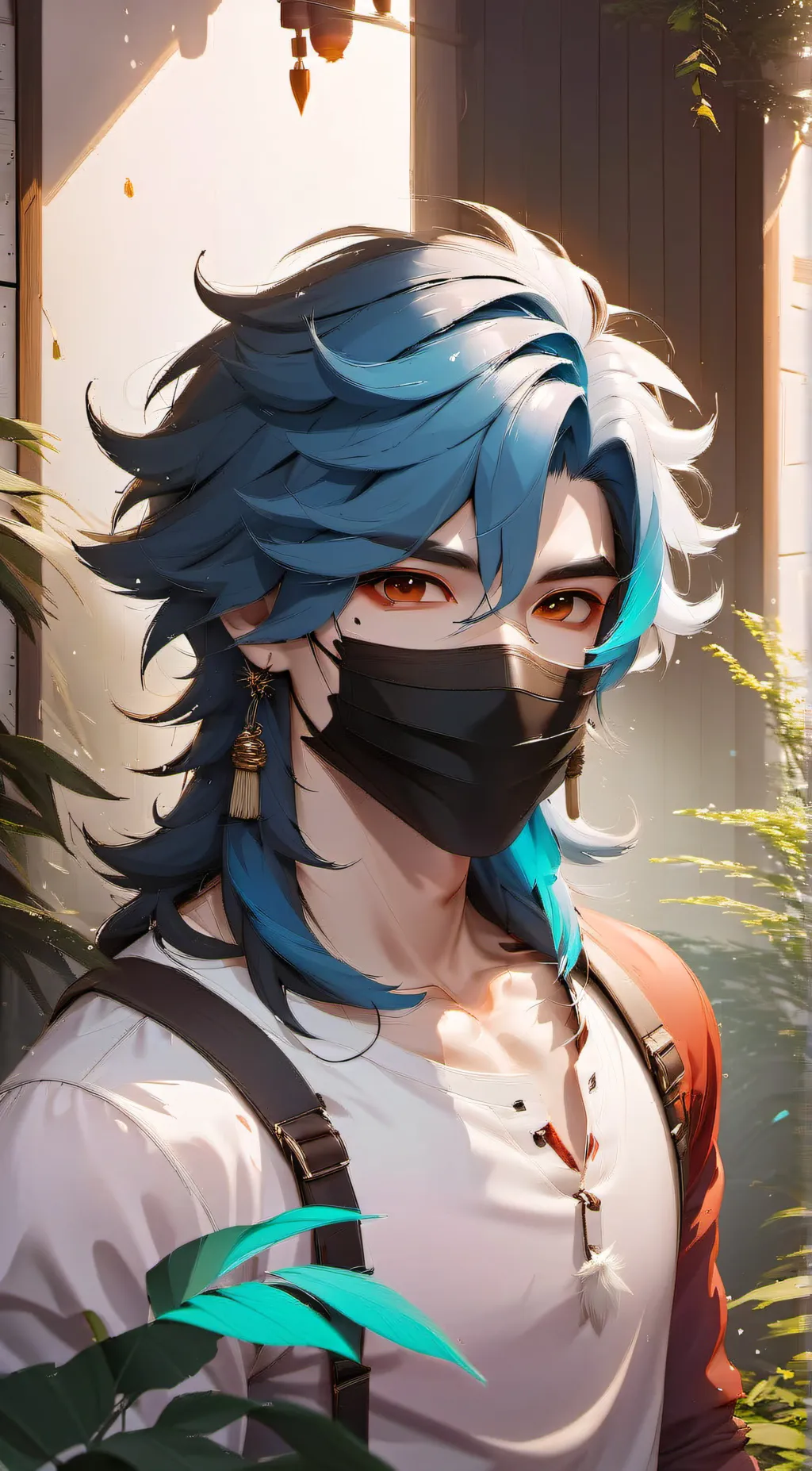 ai character: Ash background