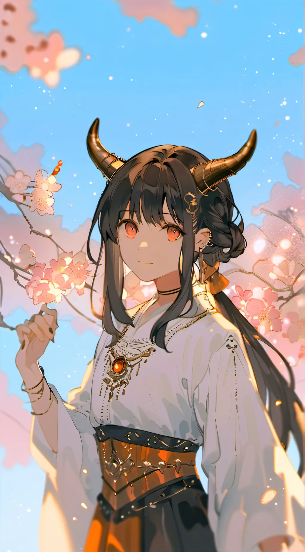 ai character: Yuniko tershio background