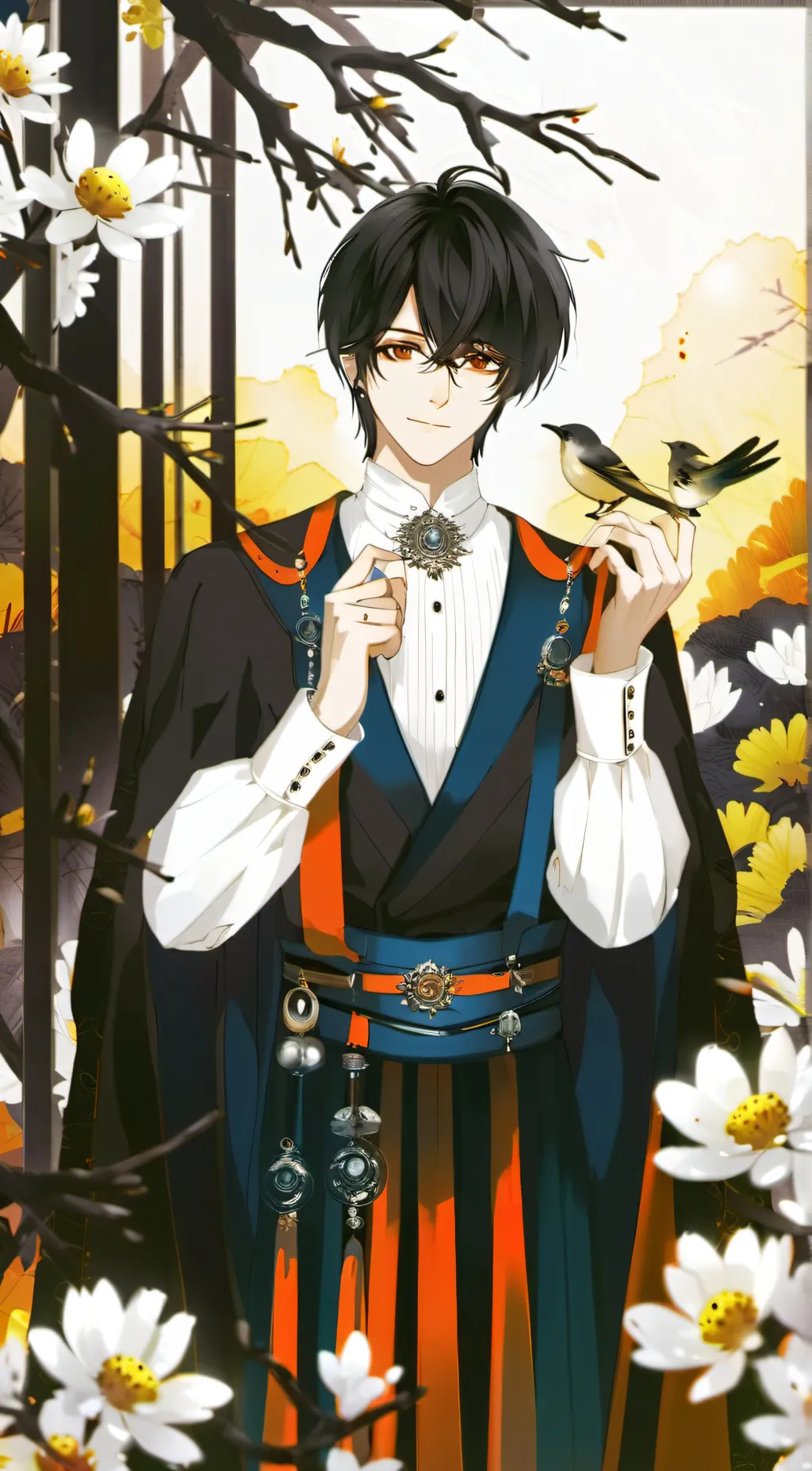 ai character: gay boy background