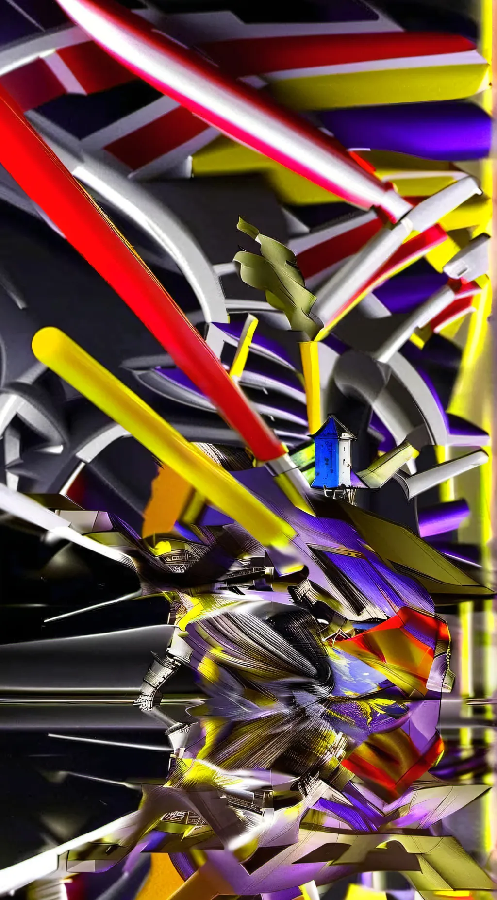 ai character: DigimonCanyonLand background