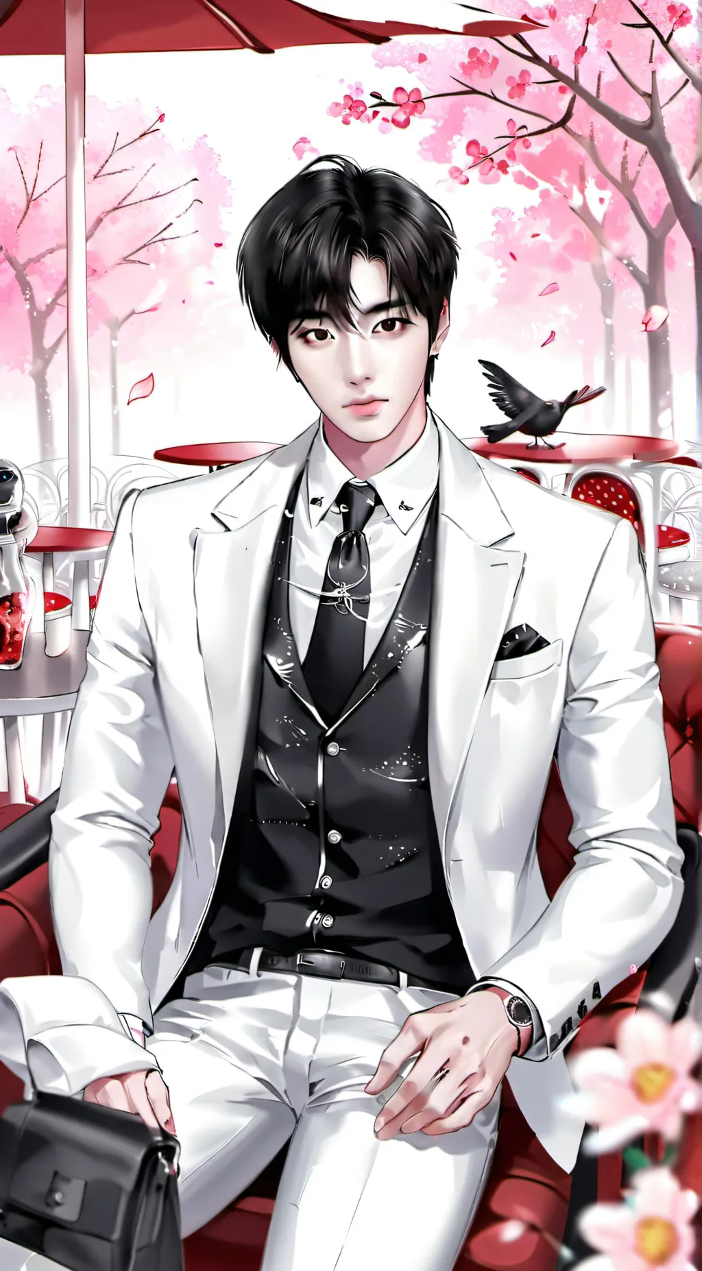 ai character: Damian background