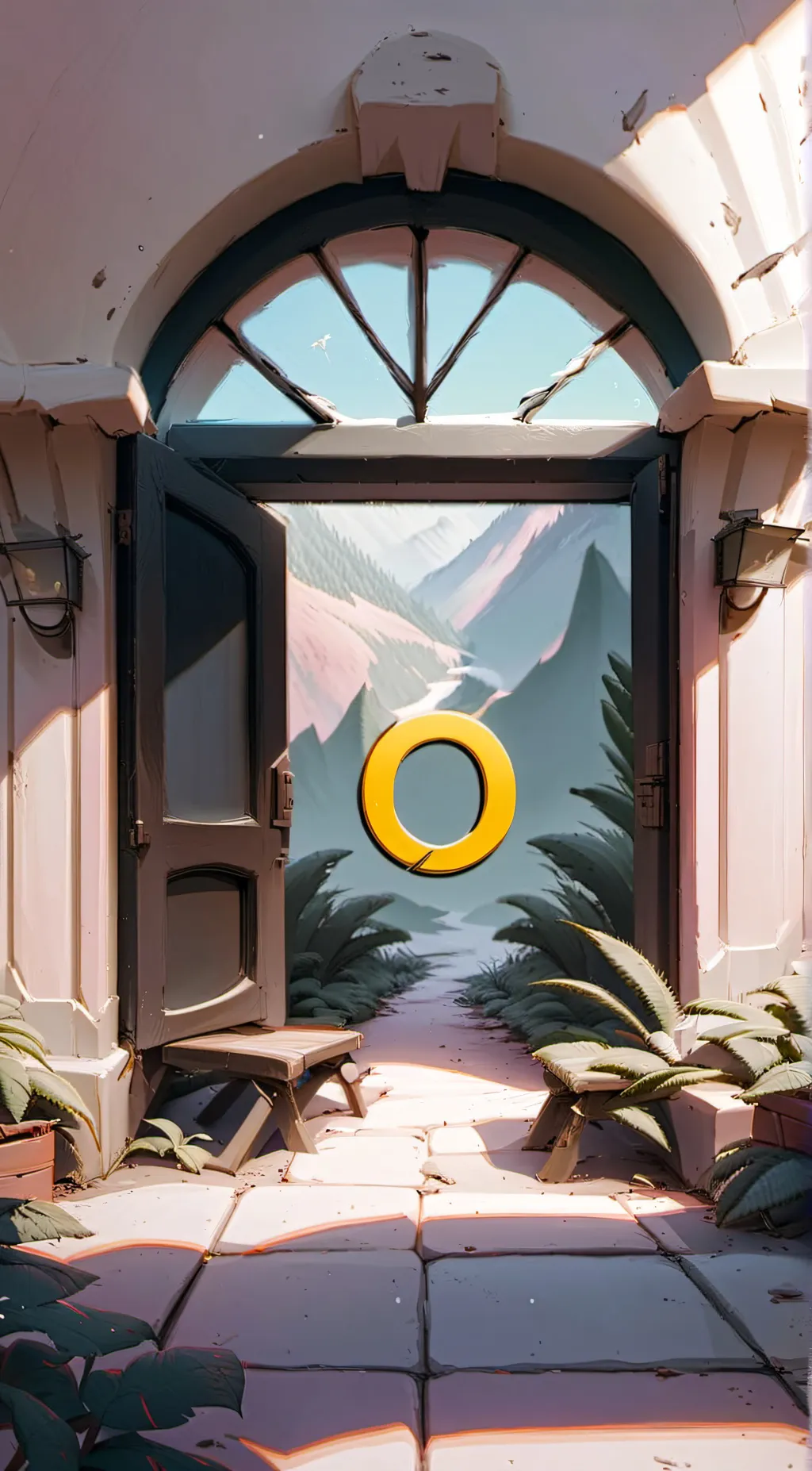 ai character: O enterTainment  background