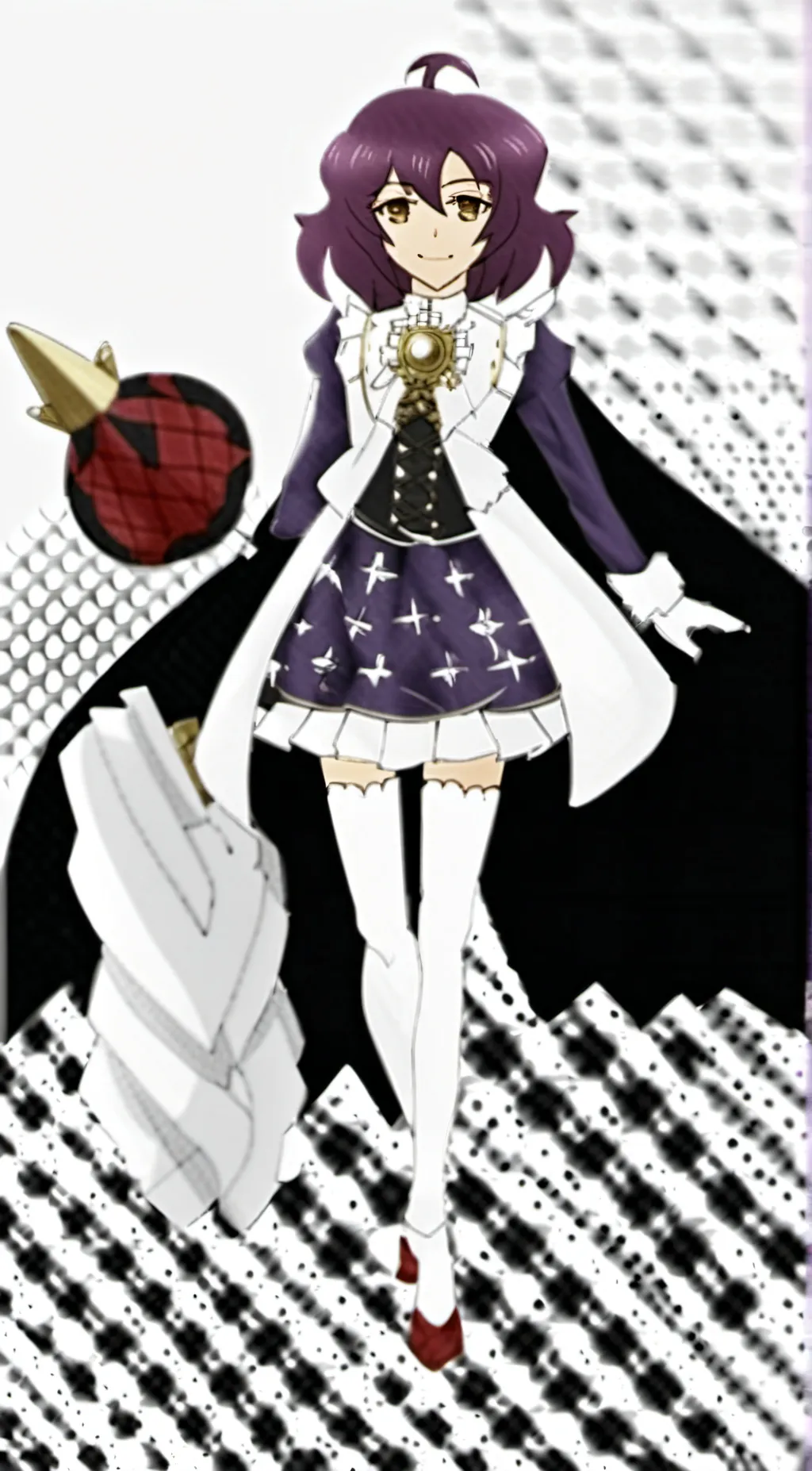 ai character: Hiiragi utena  background