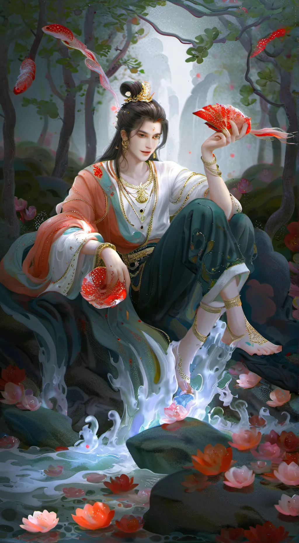 ai character: JCPENNEY background