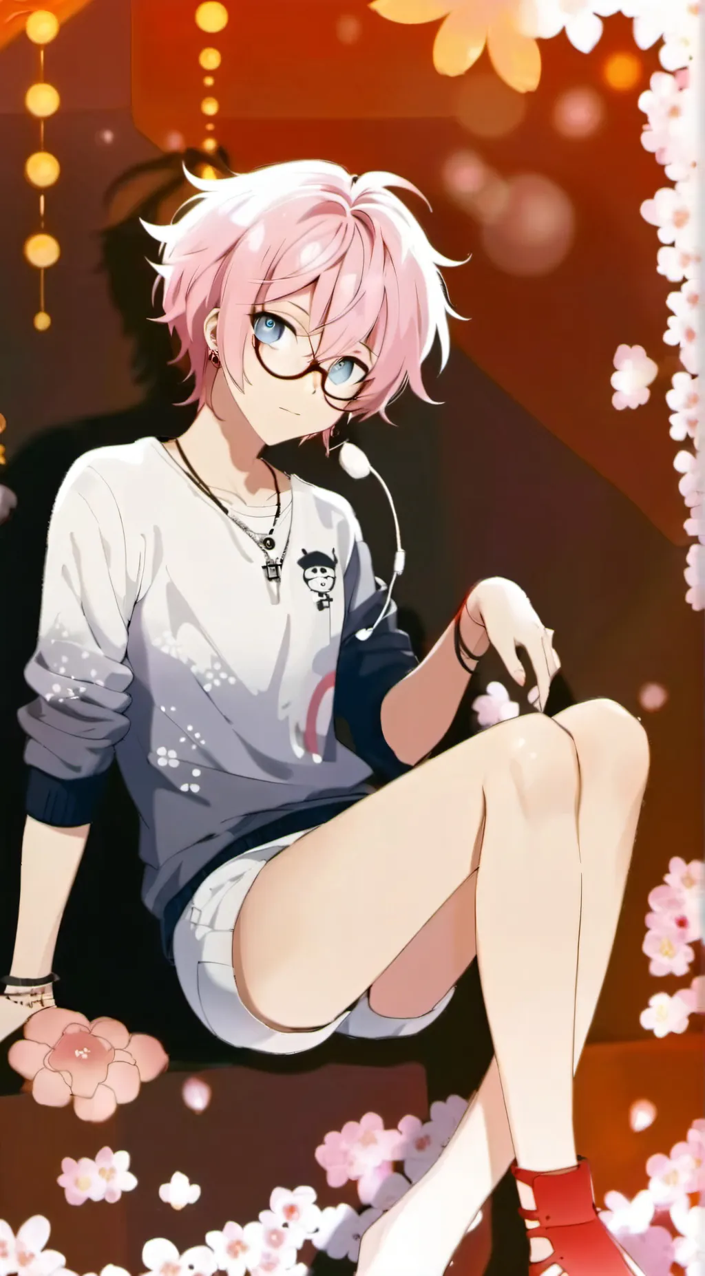 ai character: gay background