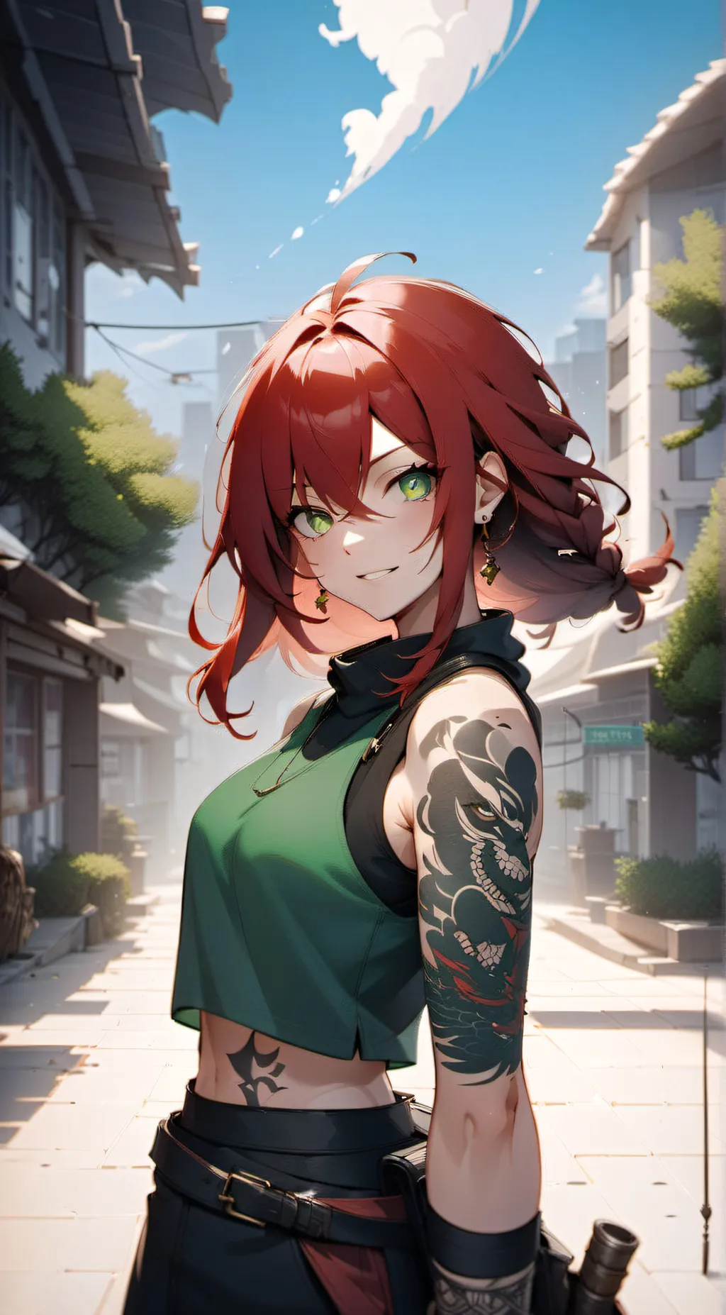 ai character: Iris(me/creator) background