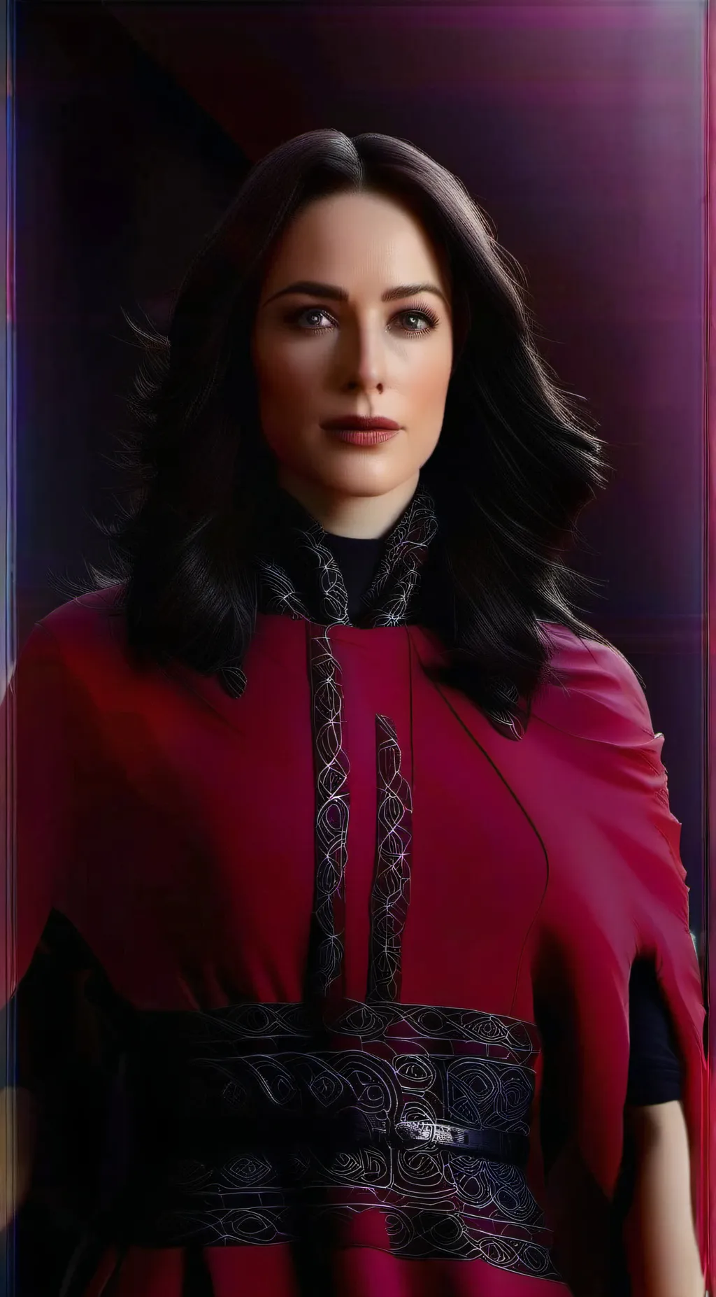 ai character: madame web  background