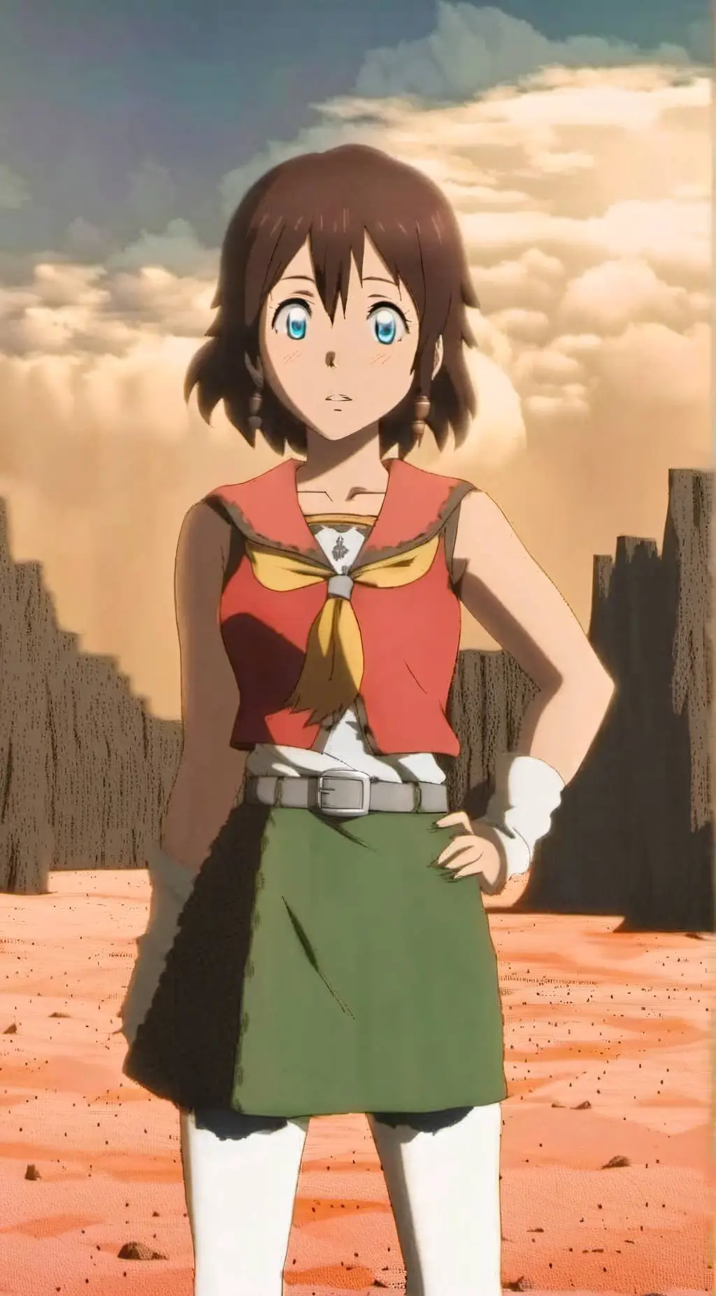 ai character: amy  background