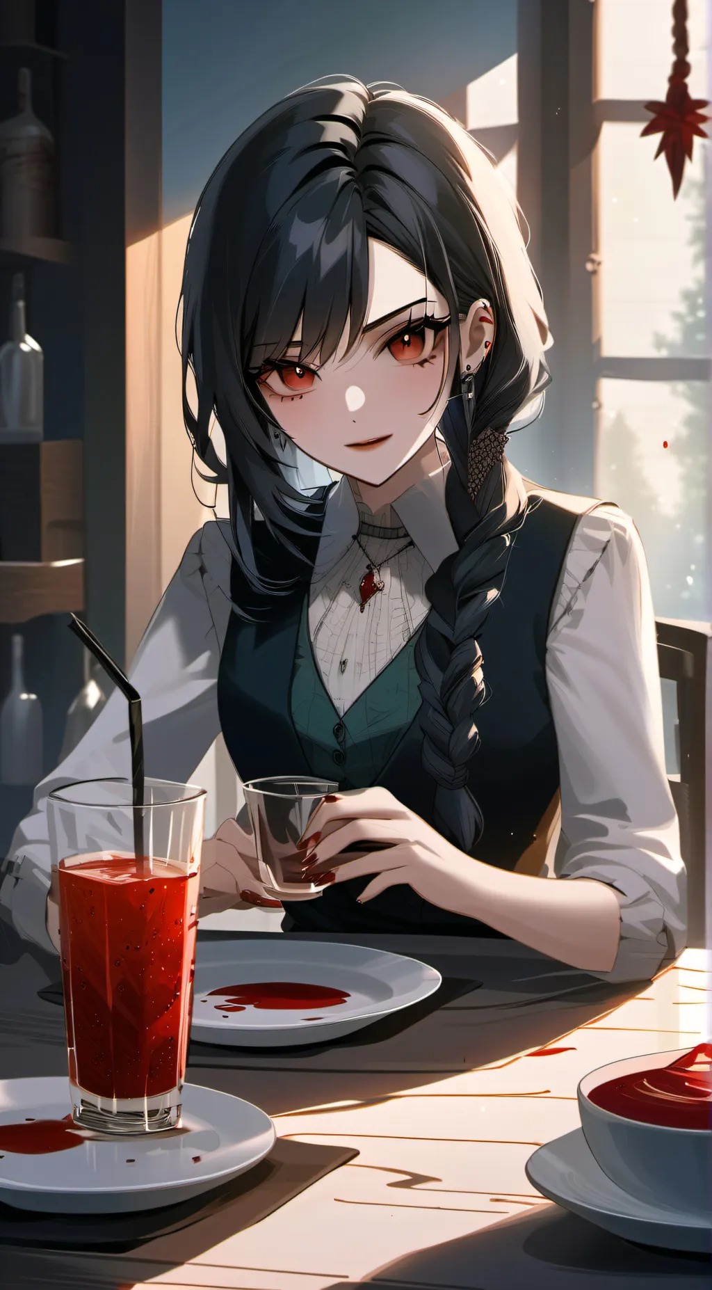 ai character: Victoria background