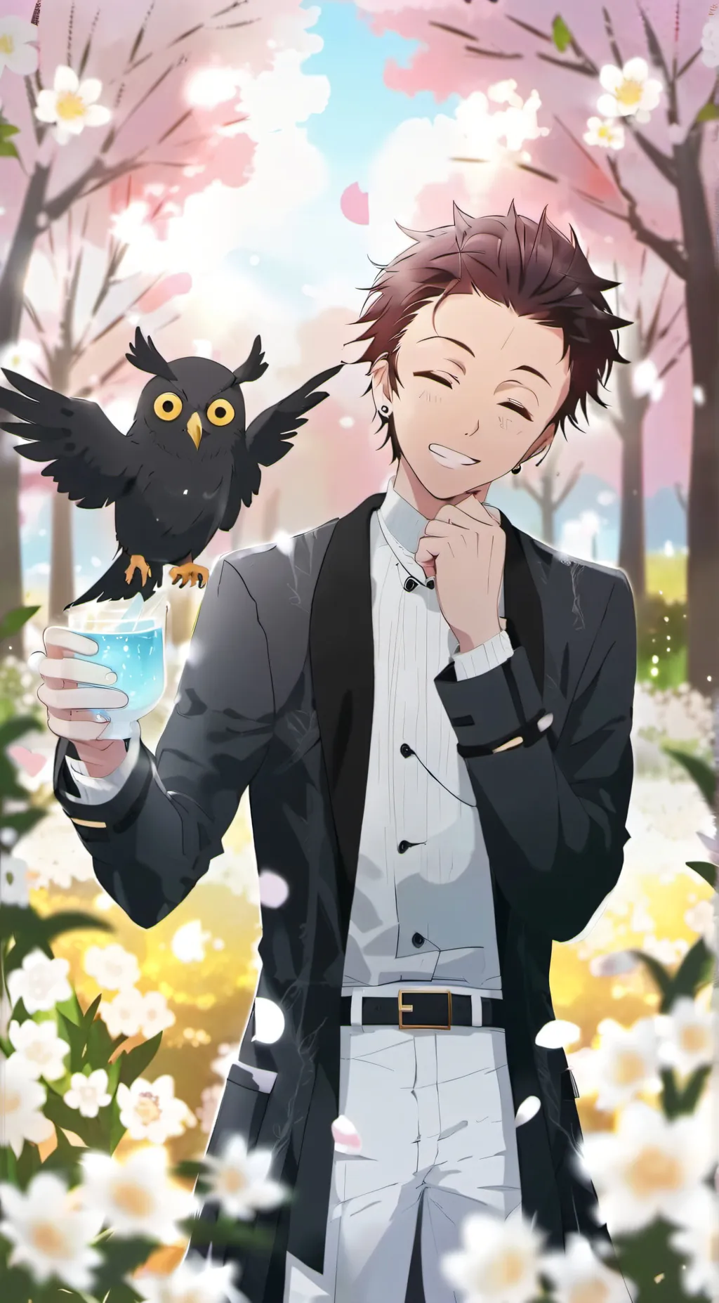 ai character: Tanjiro background