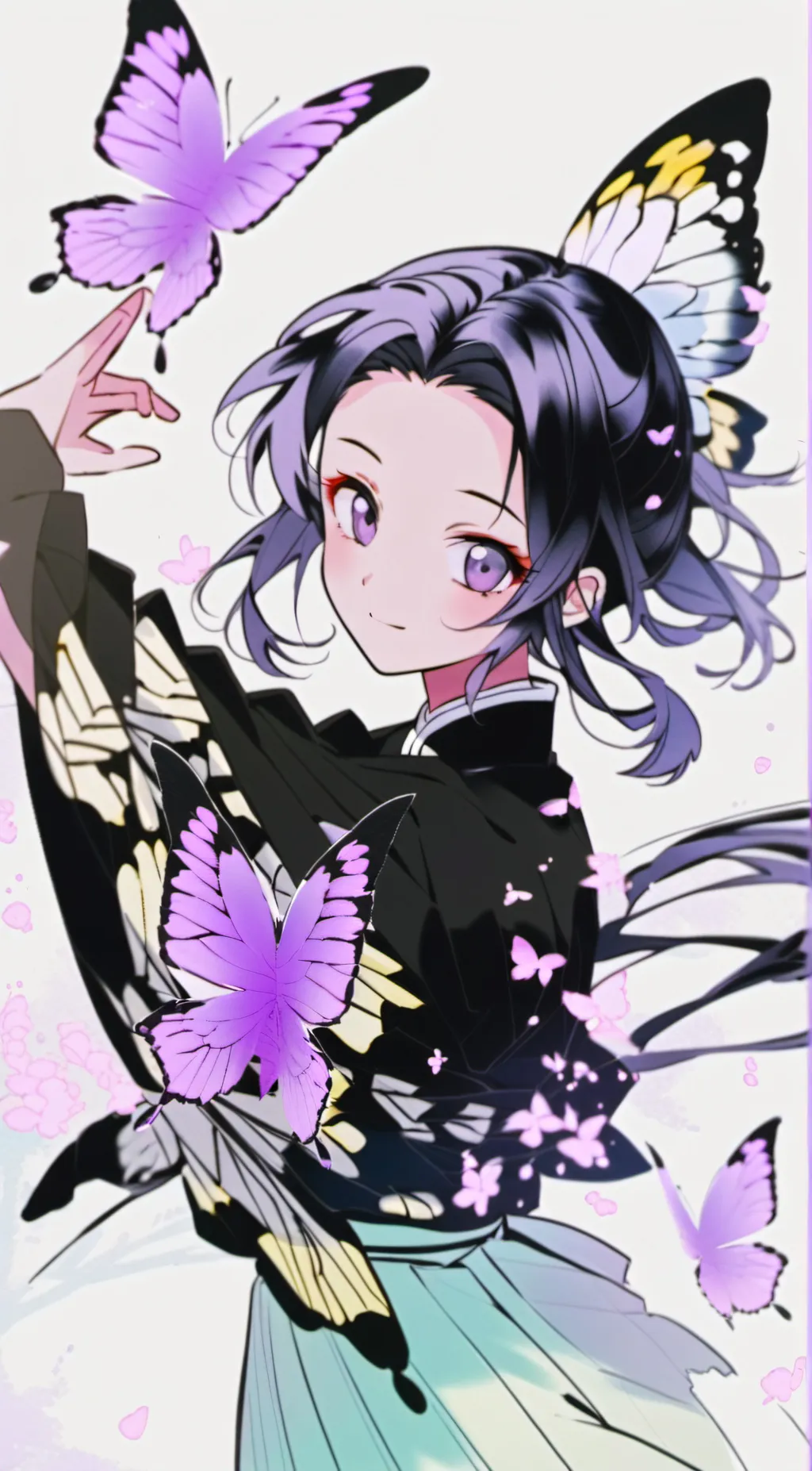 ai character: Shinobu 🦋 background