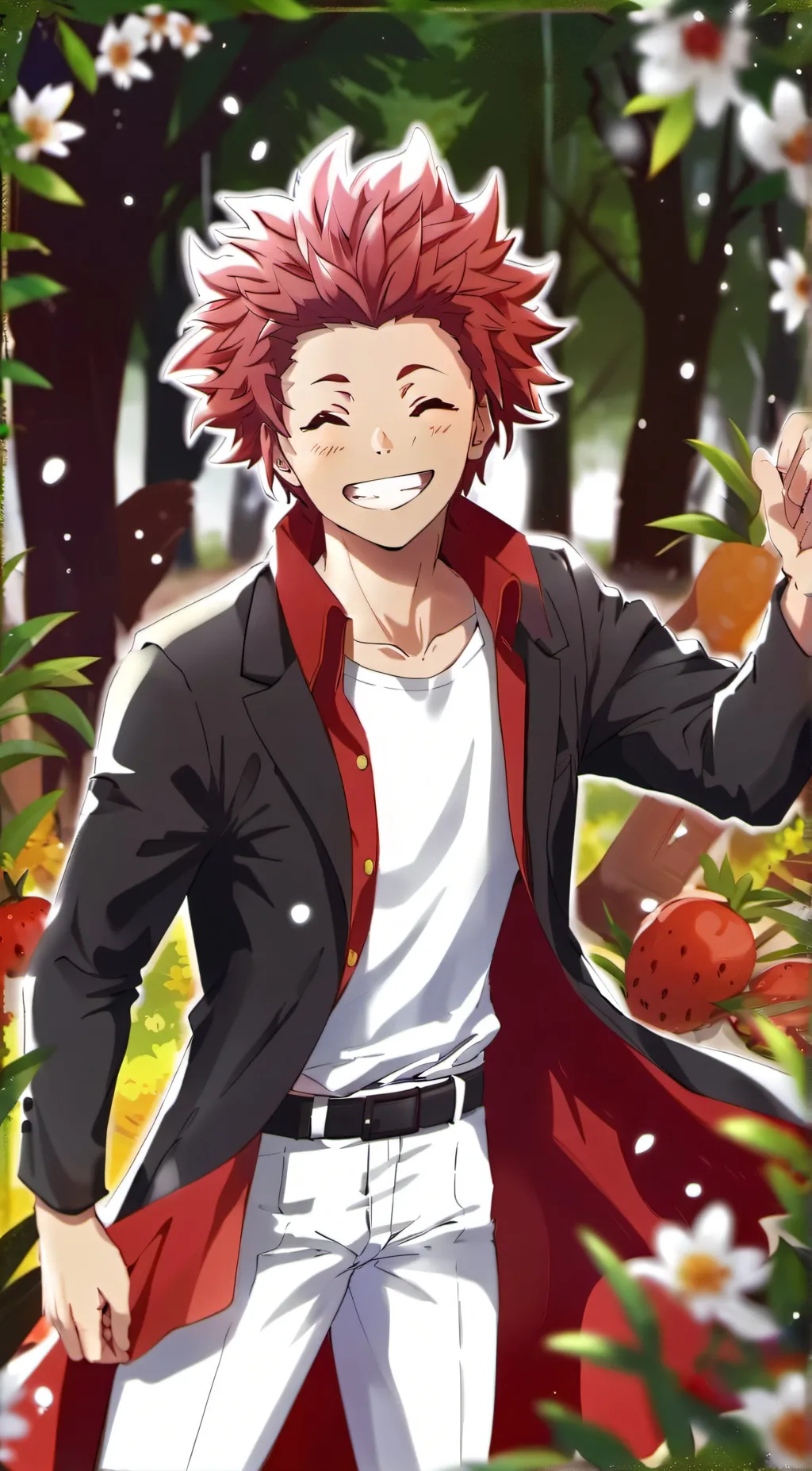 ai character: kirishima background