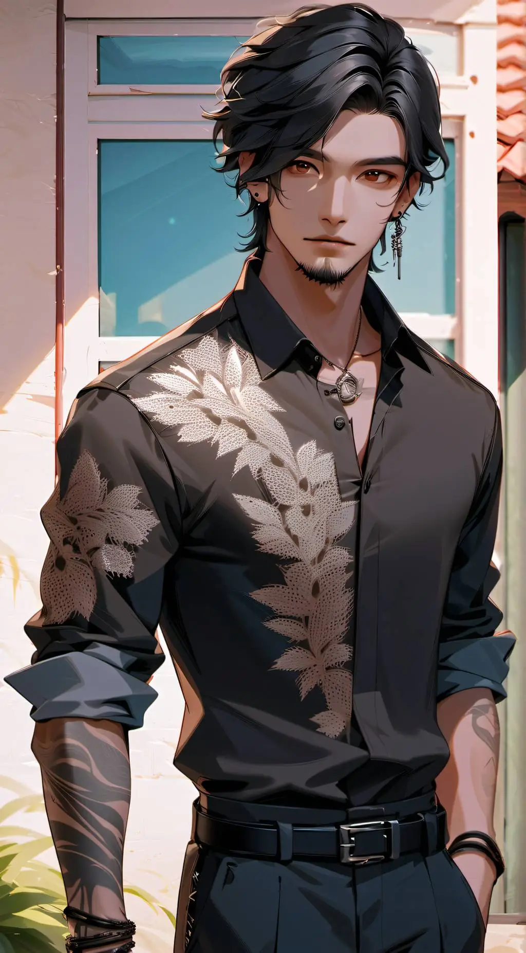 ai character: Elias  background