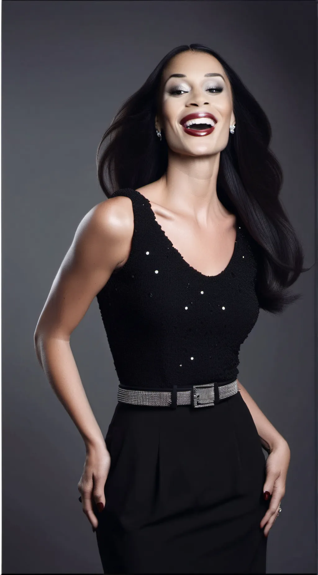 ai character: Alexa demie  background