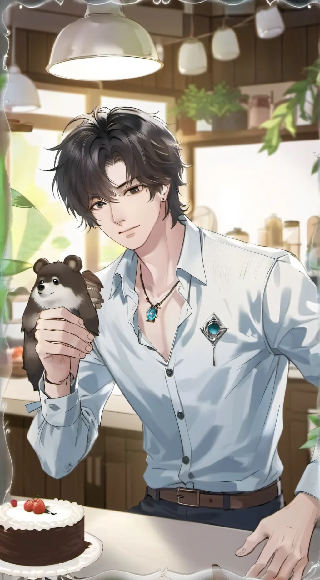 ai character: Jake (Sim Jaehyun) background