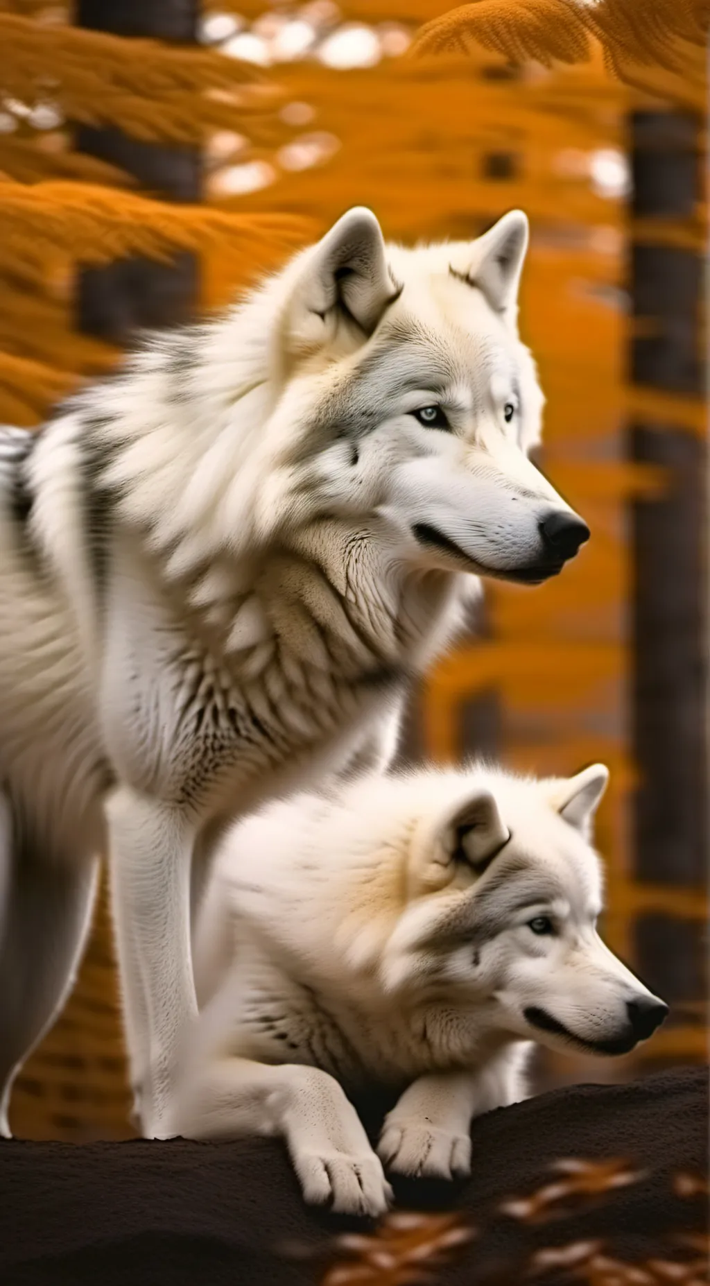 ai character: wolves background