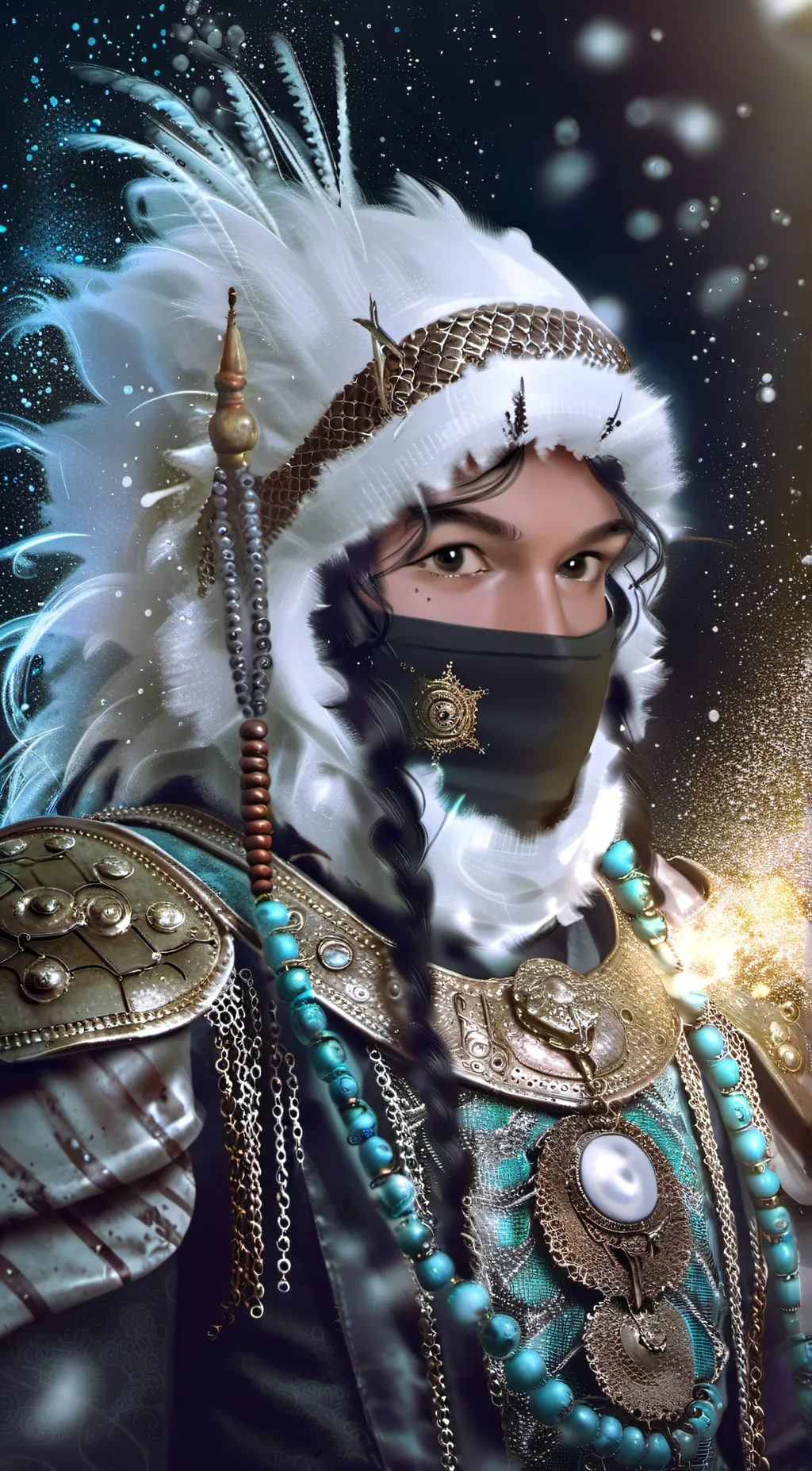 ai character: Damien  background