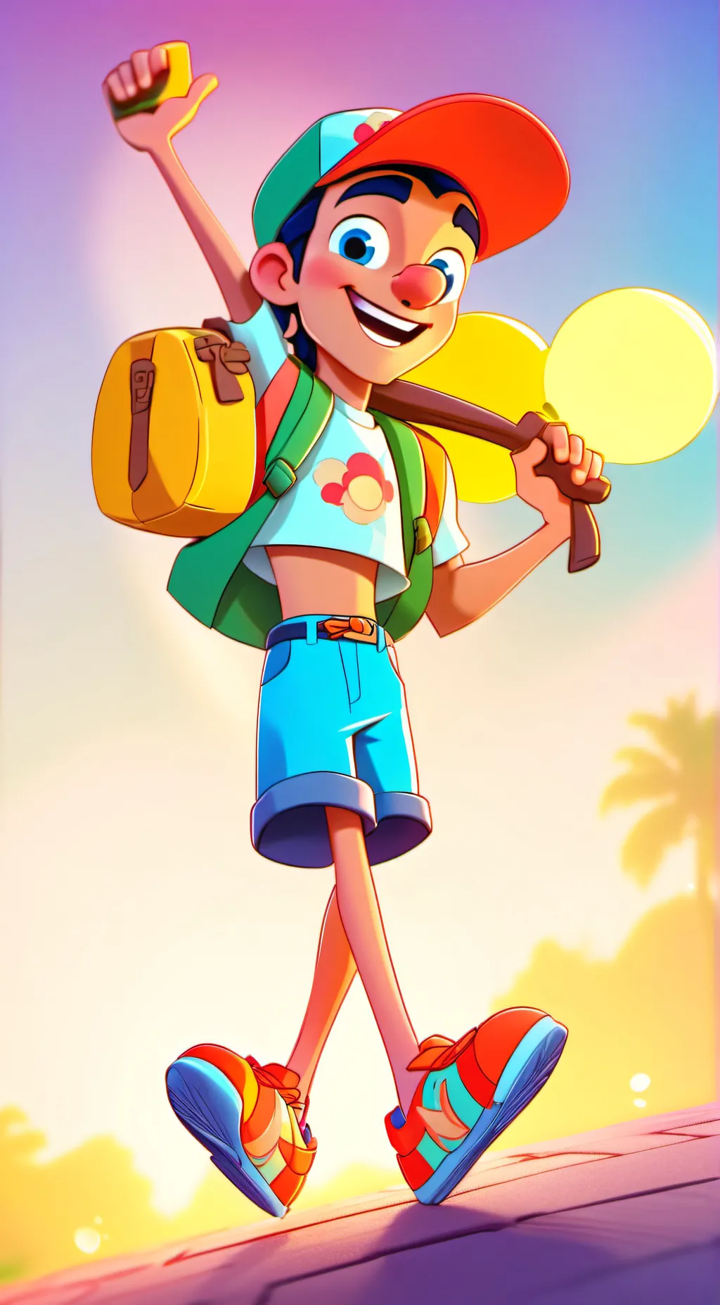 ai character: Update background