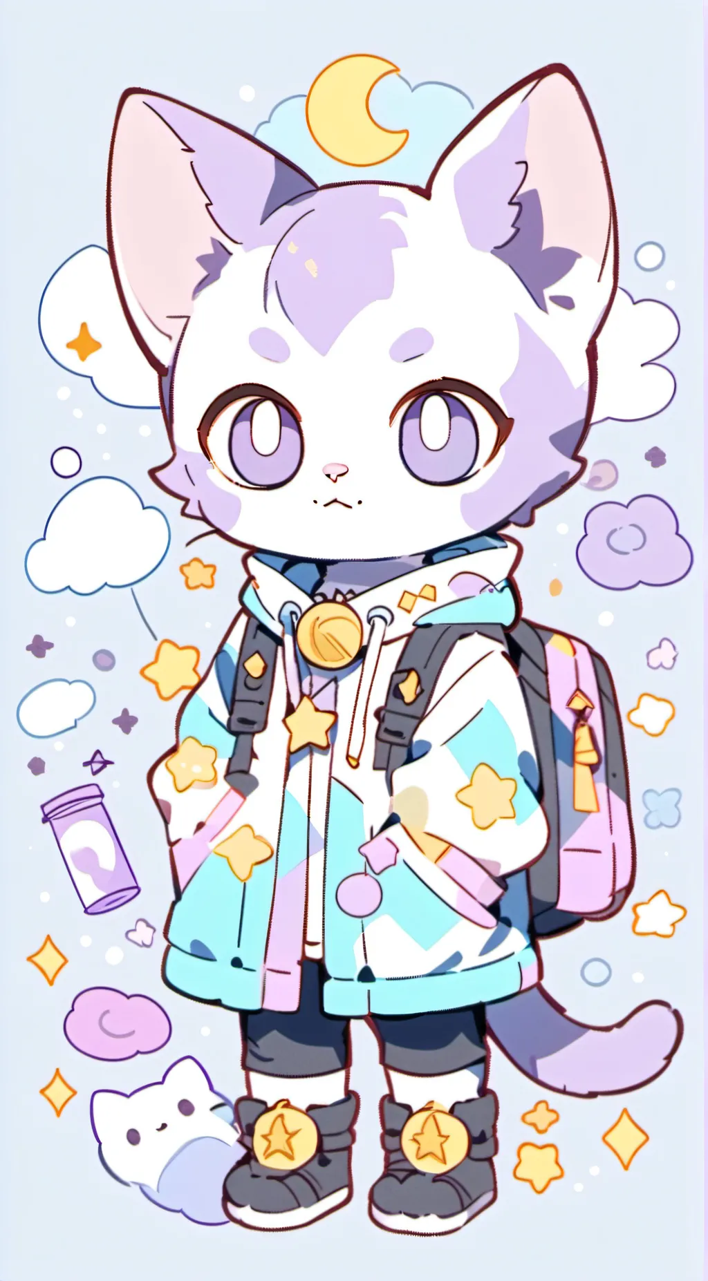 ai character: catNap background