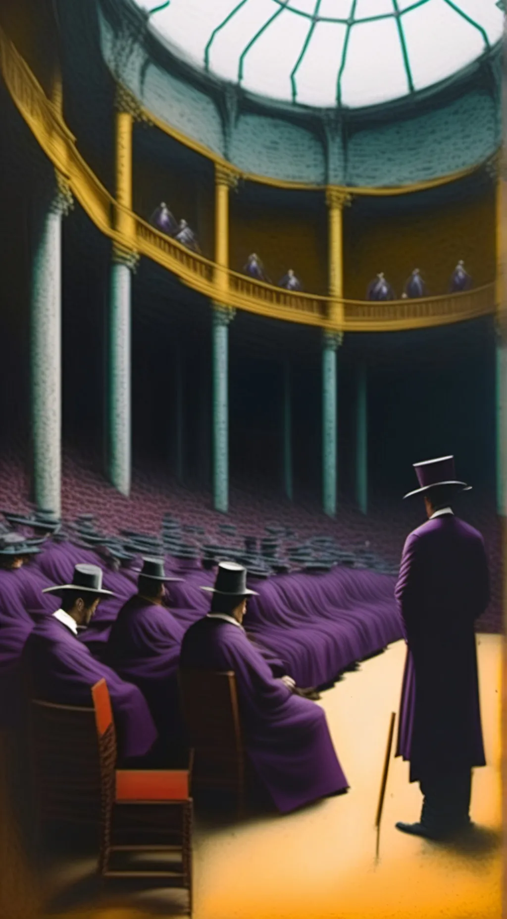 ai character: The wizomgot court background