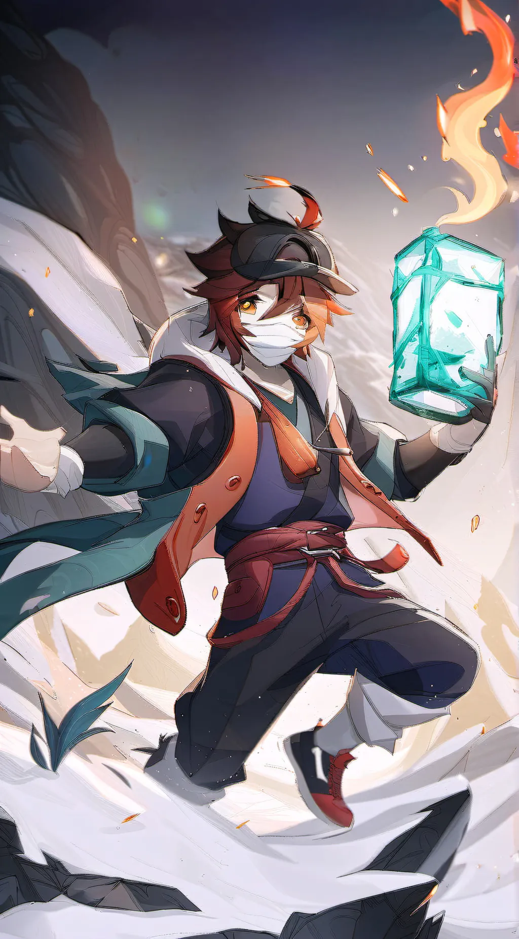 ai character: Phighting Blackrok background