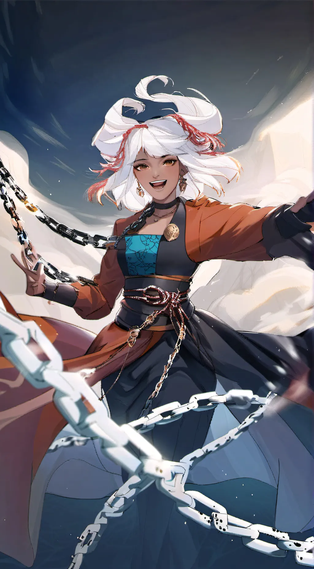 ai character: Canna background