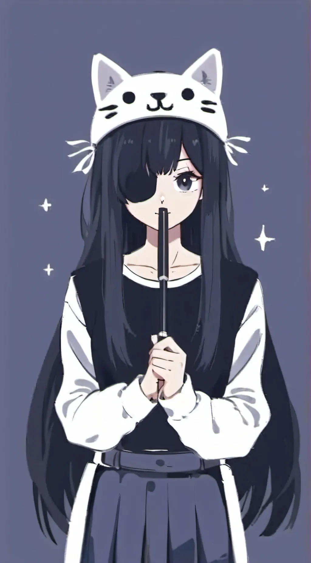 ai character: Miss. Circle background