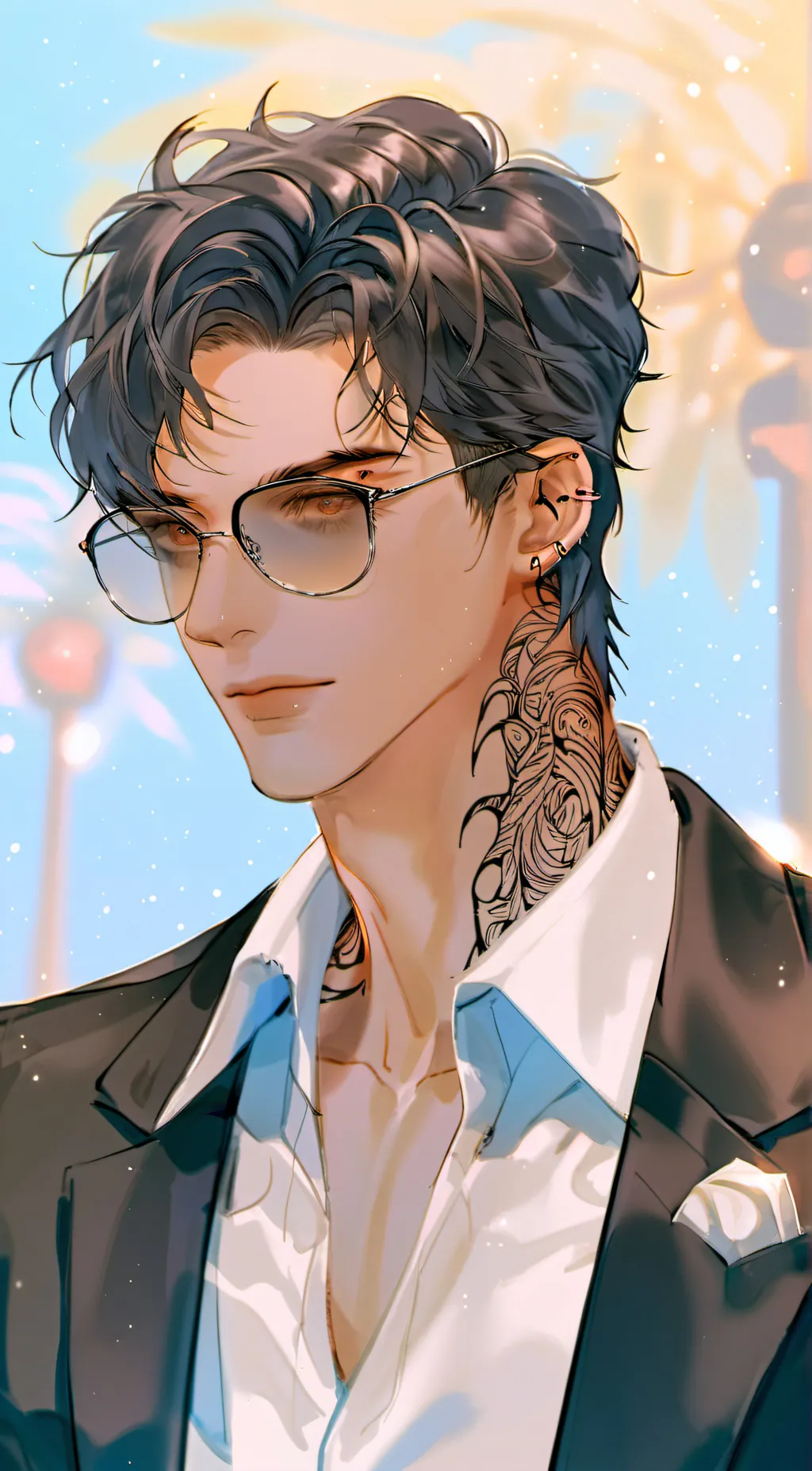 ai character: Levi (bodyguard)  background