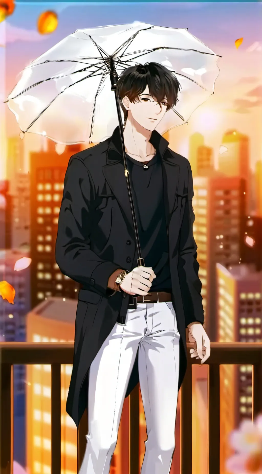 ai character: Luke background