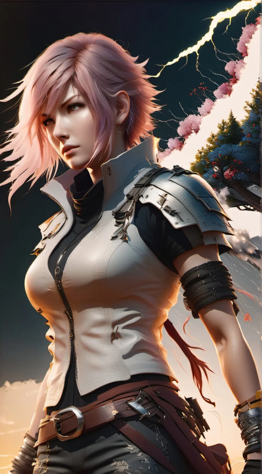 ai character: lightning farron background