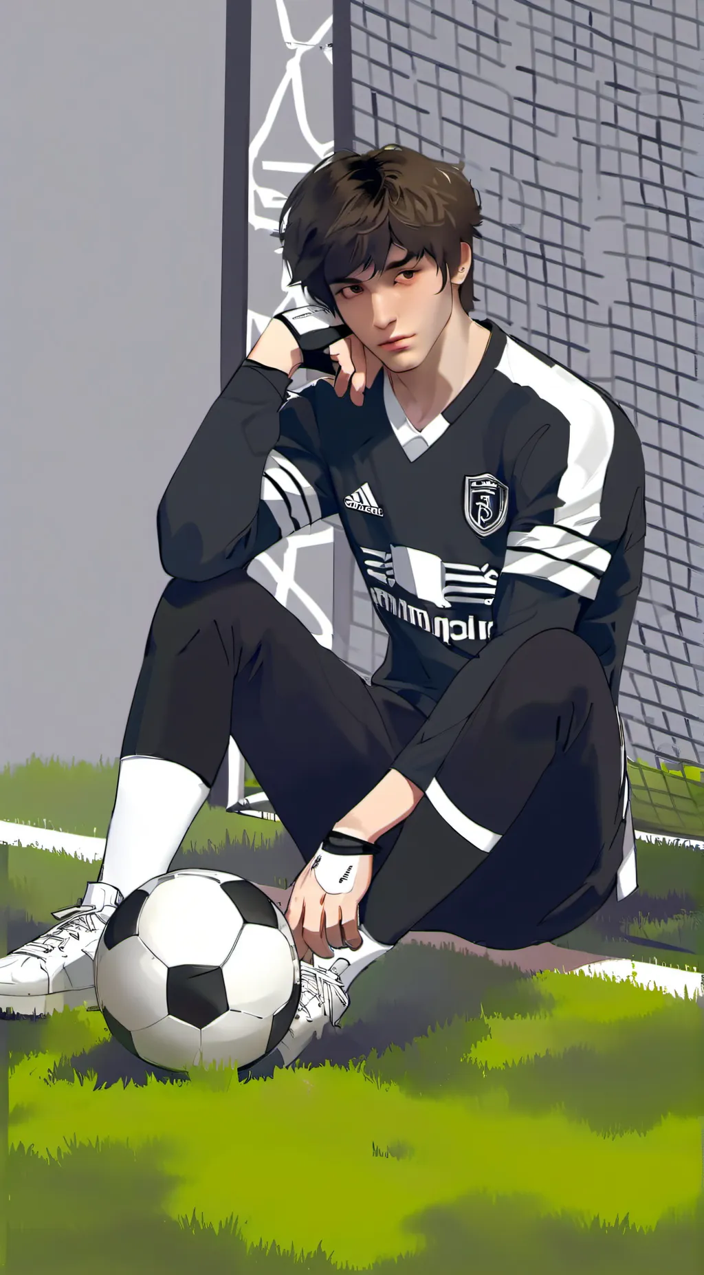 ai character: ⚽️Malyk⚽️ background