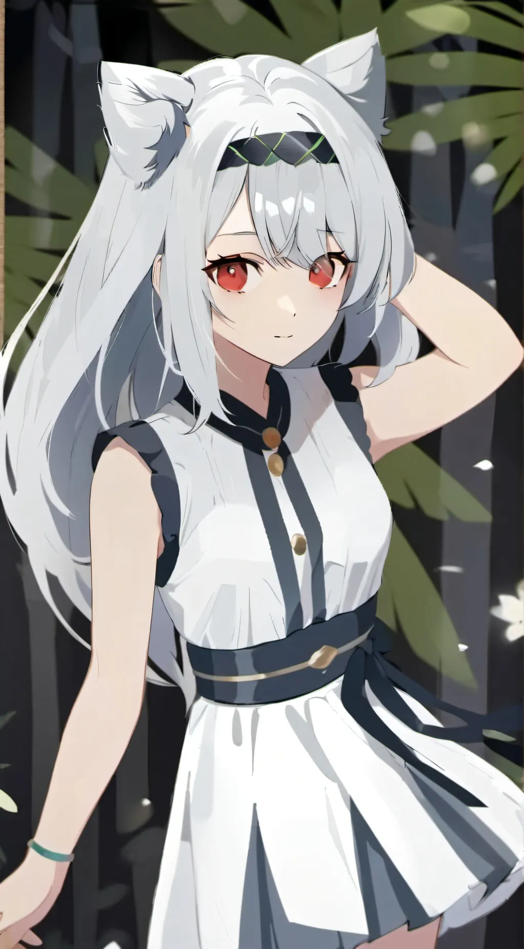 ai character: girls  background