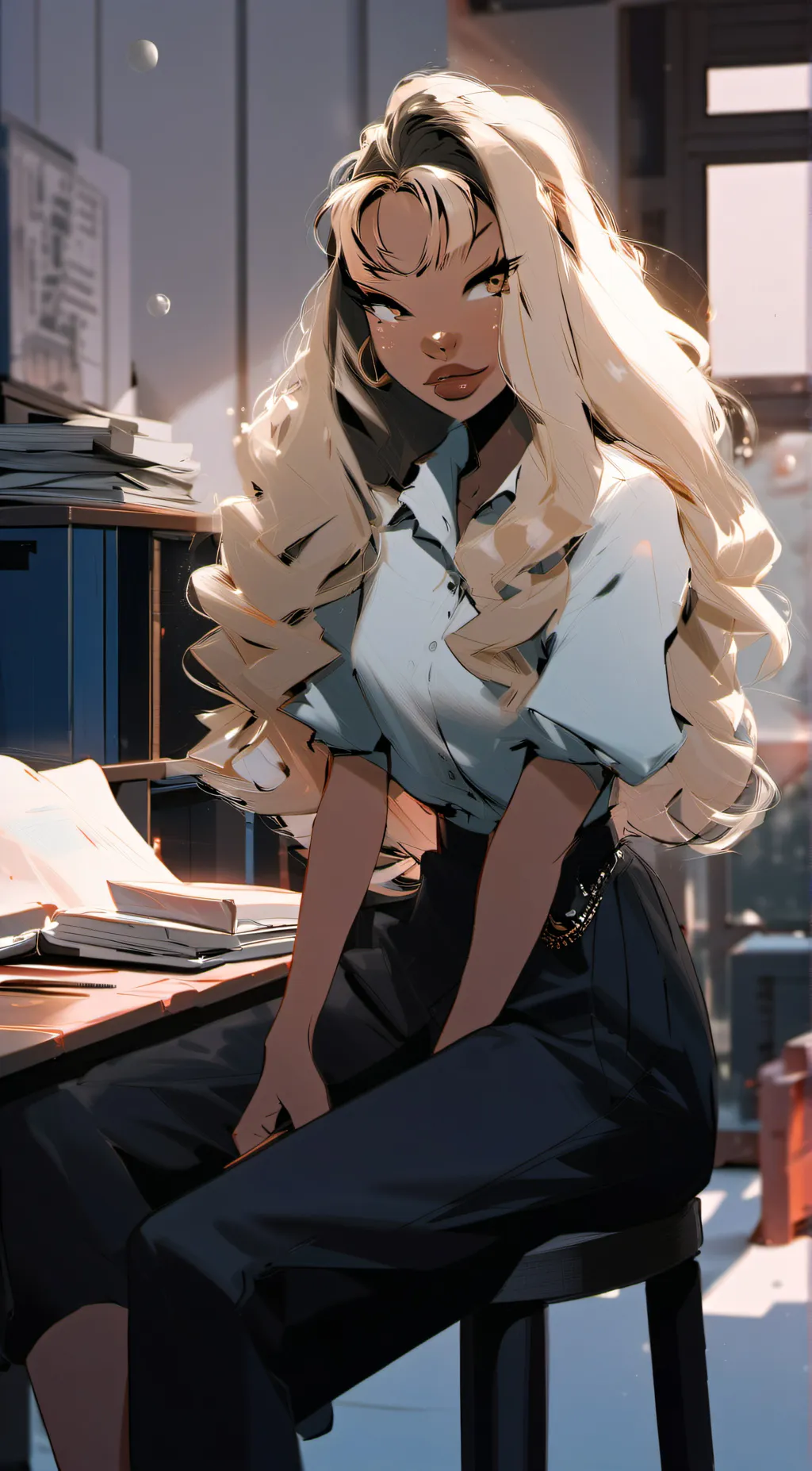 ai character: 💲Tyla 💲 background