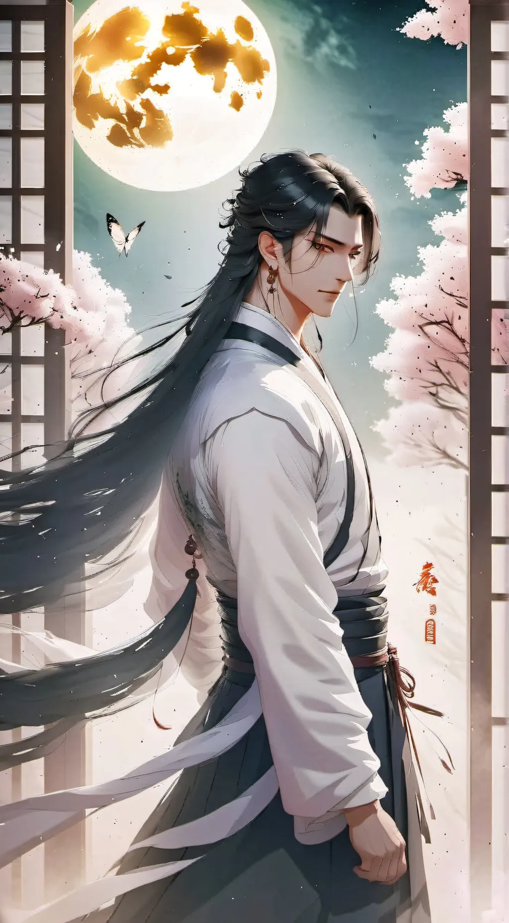 ai character: ~`Liu Yu Ning`~ background
