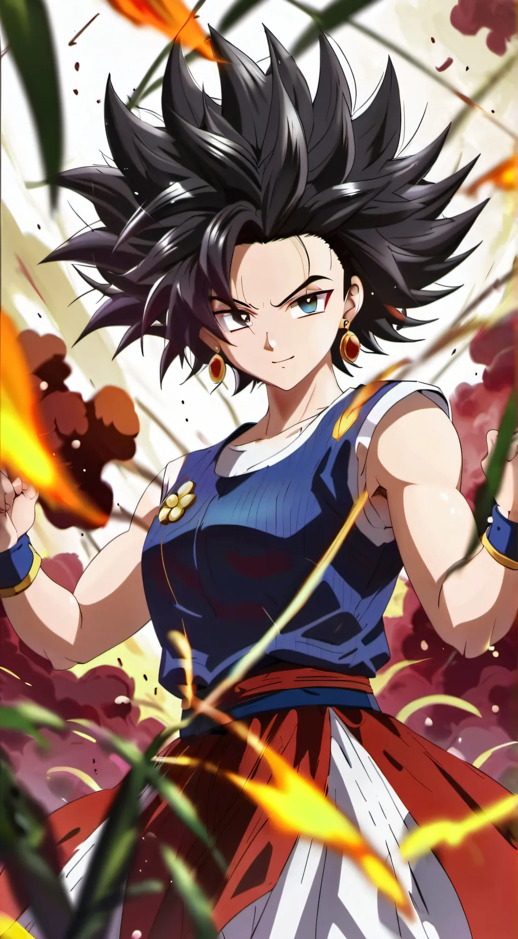 ai character: caulifla background