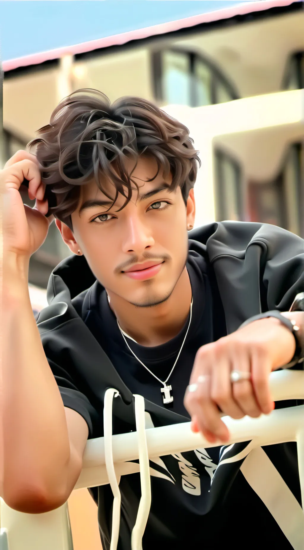 ai character: Matthew 😍🤭 background