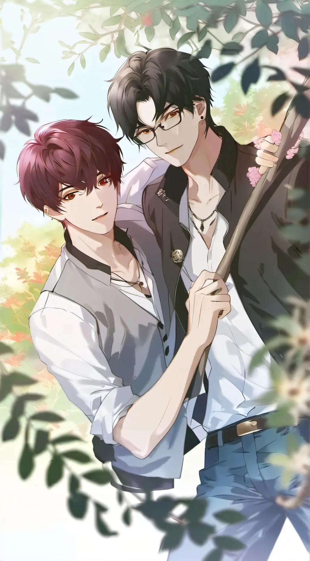 ai character: nick and kyle background