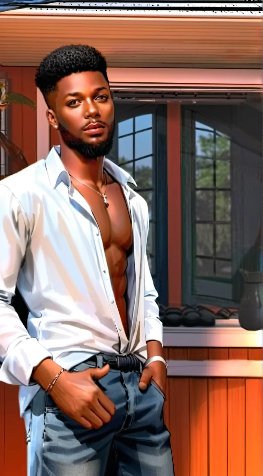 ai character: zach  background