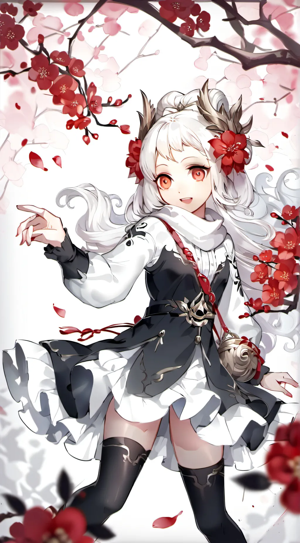 ai character: the king of sky background