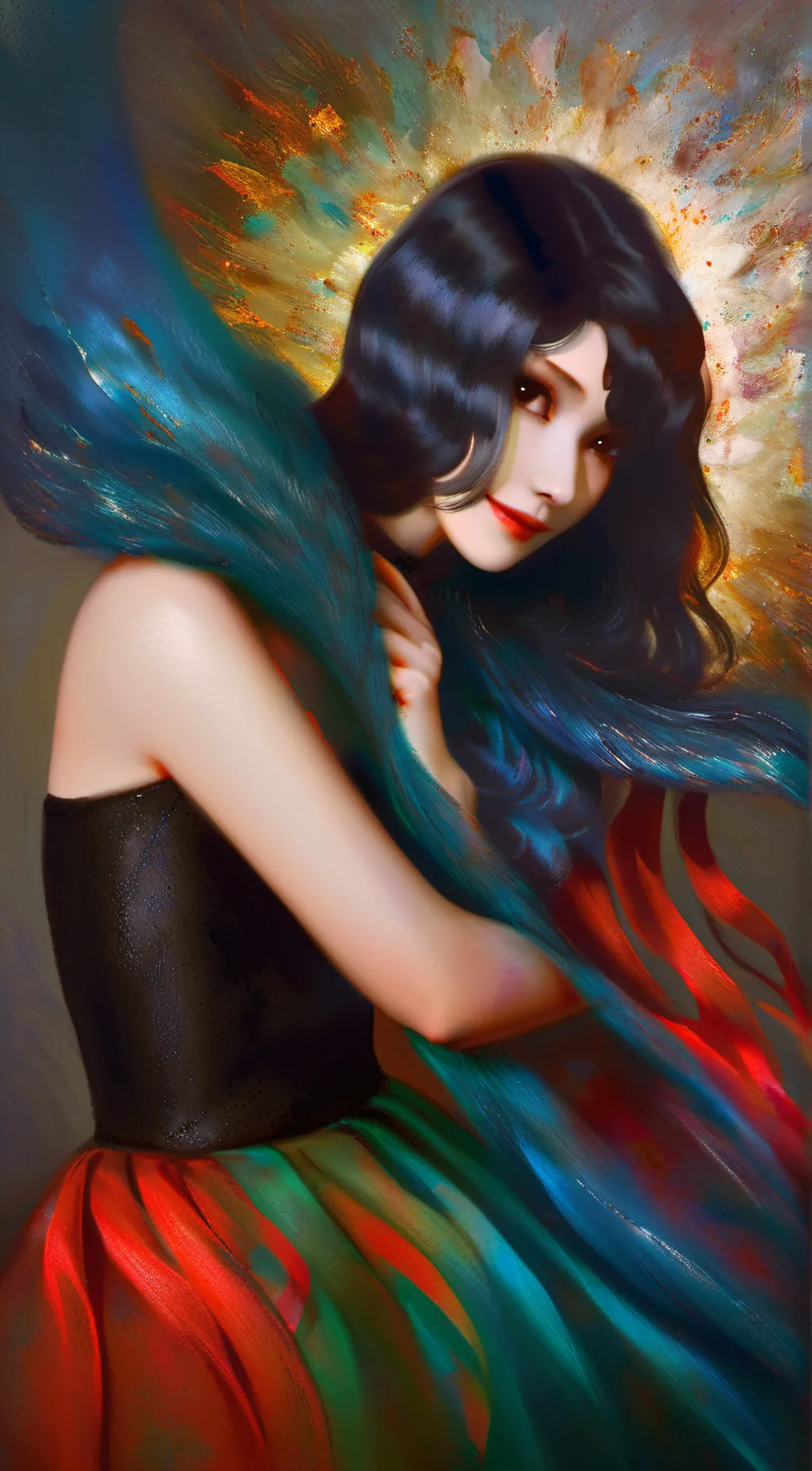 ai character: ♡malaysia♡ background