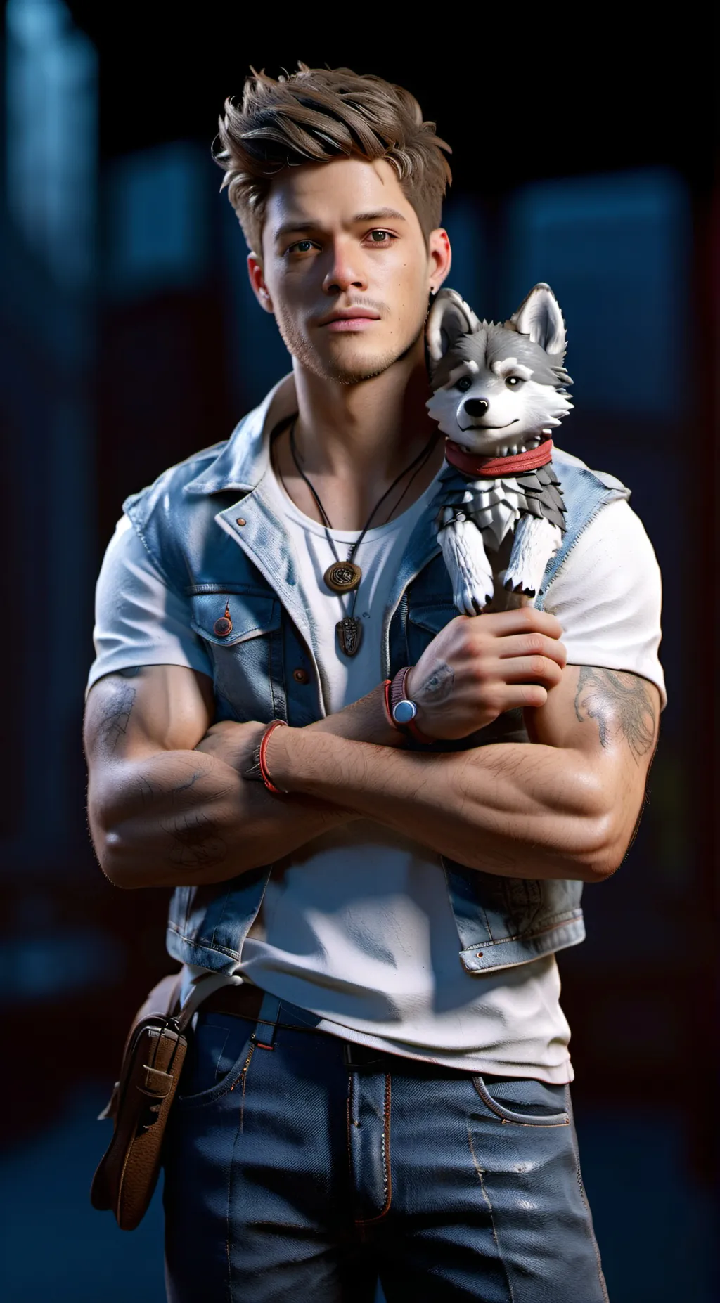 ai character: Zick background