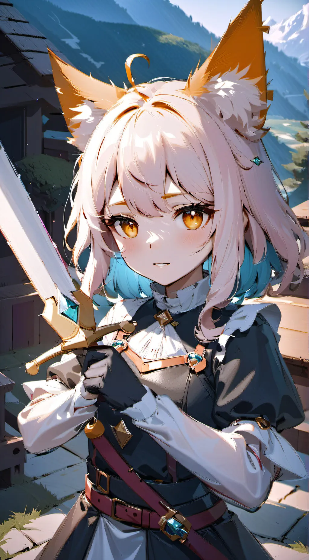 ai character: amy background