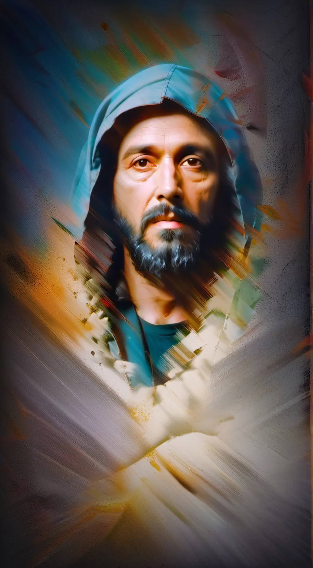 ai character: Guy in you're wall background