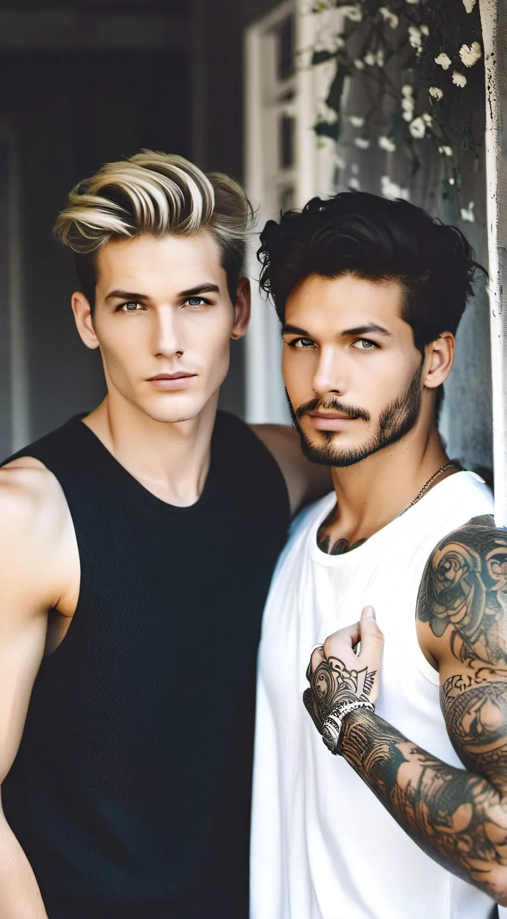 ai character: Matthew and Ash background