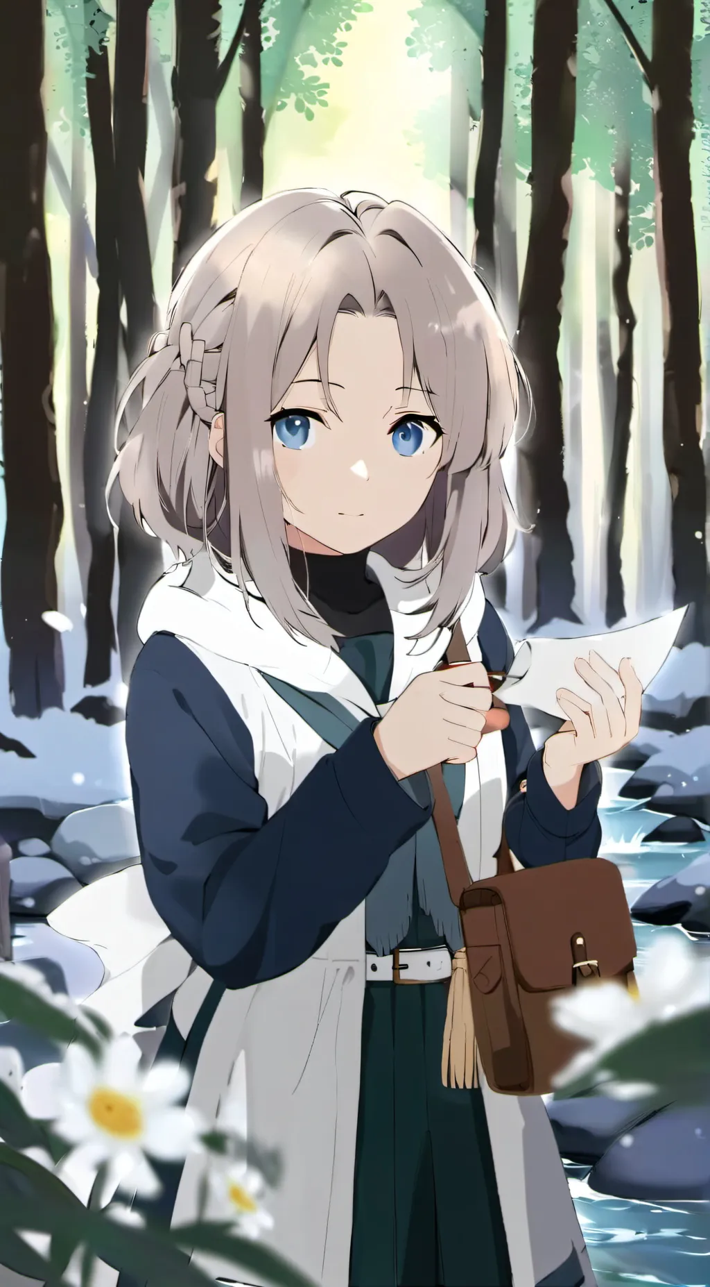 ai character: Zoe  background