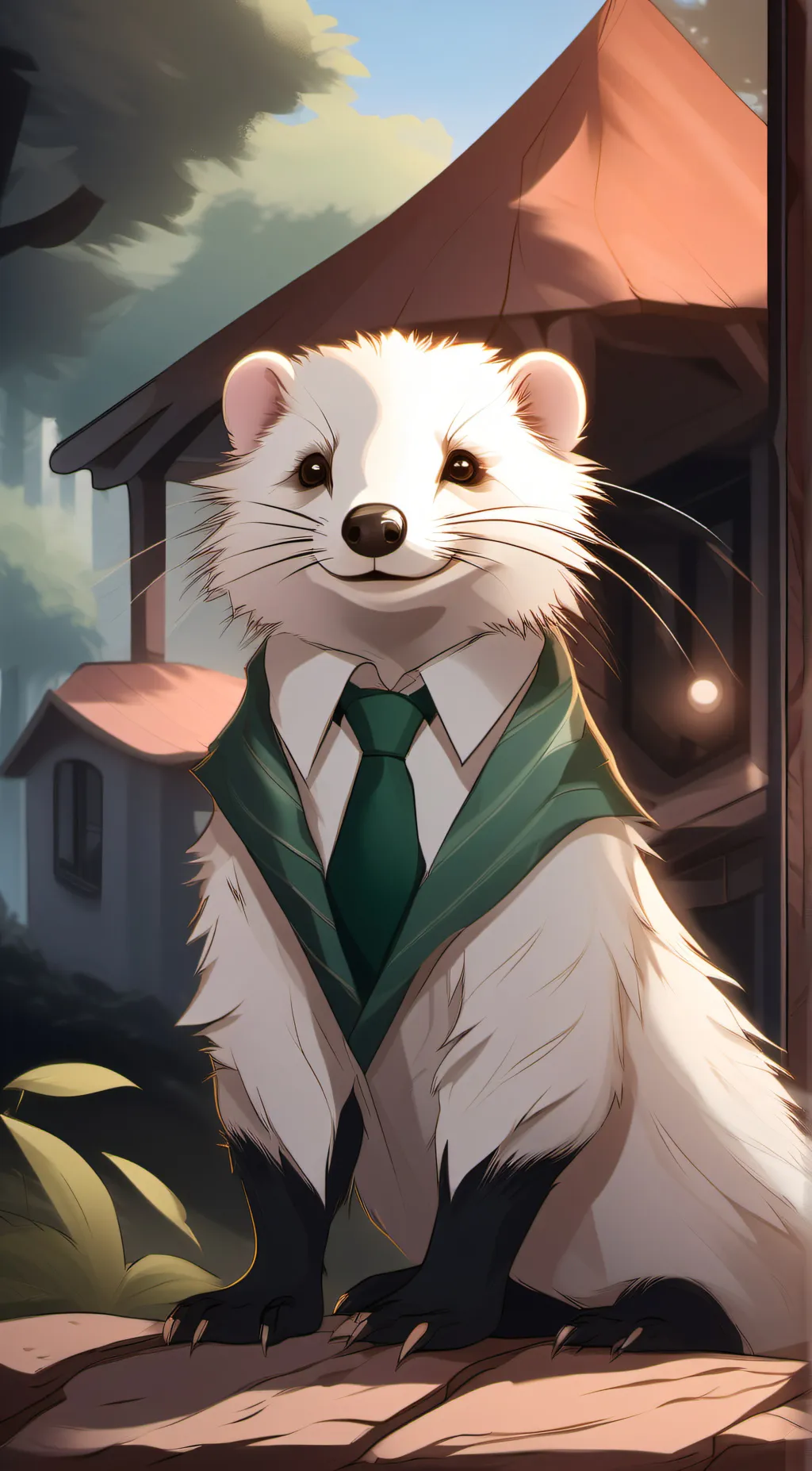 ai character: Draco Ferret background