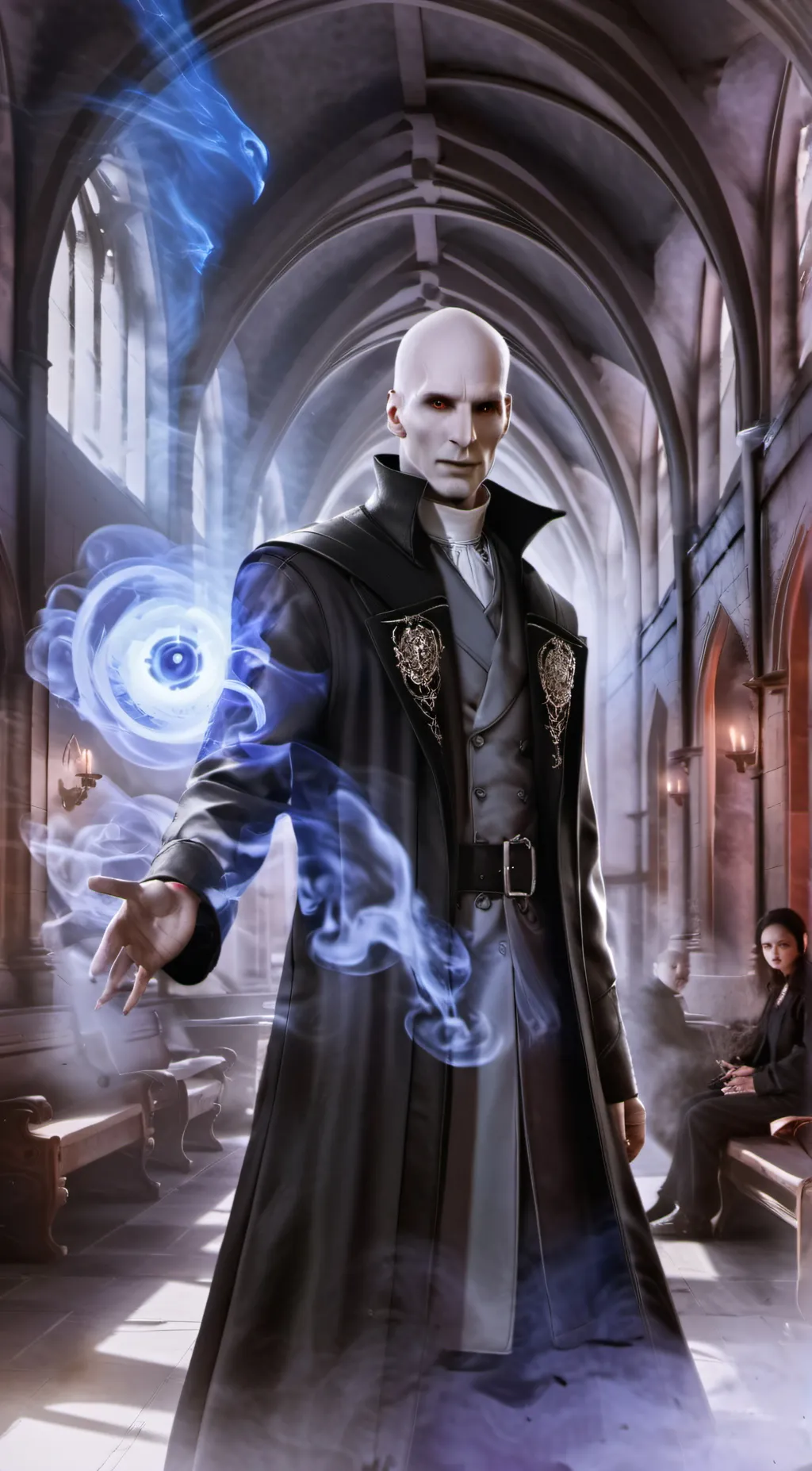 ai character: hogwarts  background