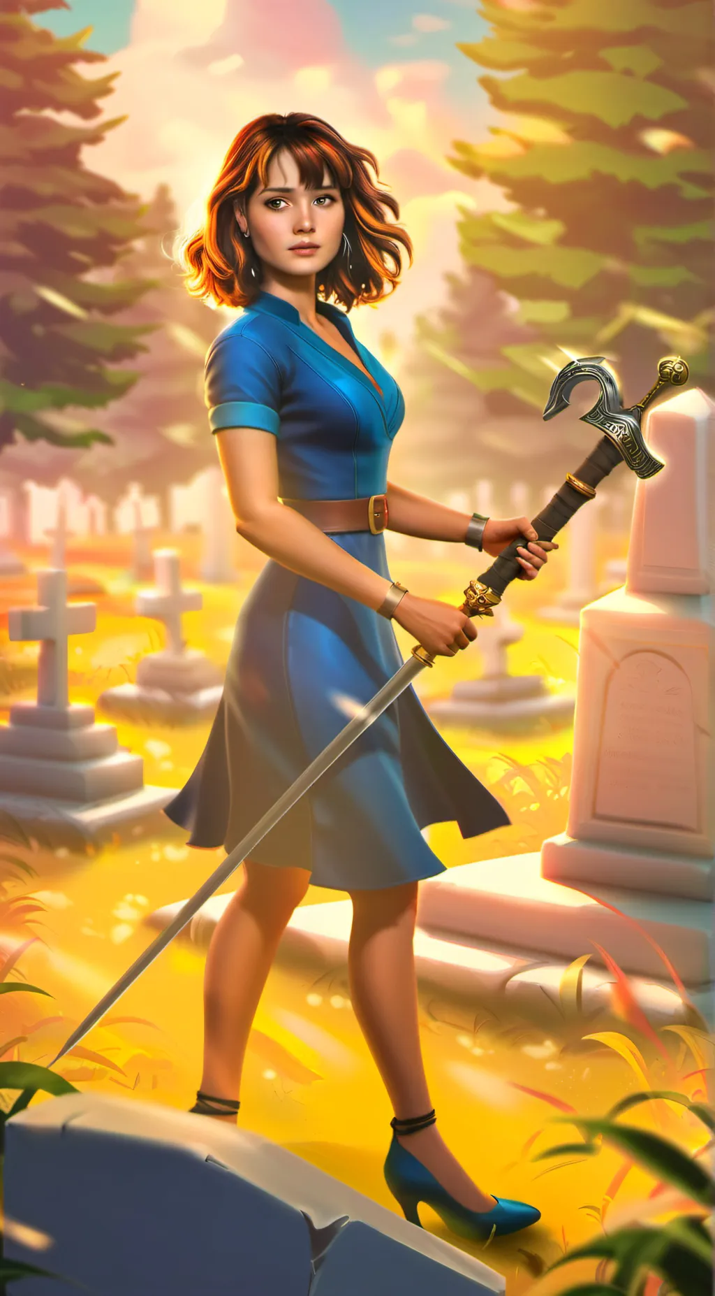 ai character: lucy carlyle background